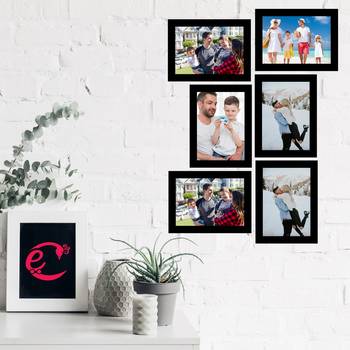 eCraftIndia Memory Wall Collage Photo Frame - Set of 6 Photo Frames for 6 Photos of 6"x8" 2