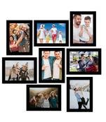 eCraftIndia Memory Wall Collage Photo Frame - Set of 8 Photo Frames for 8 Photos of 6"x8"