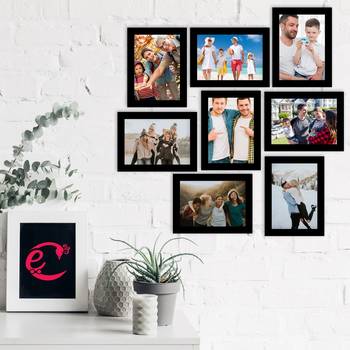 eCraftIndia Memory Wall Collage Photo Frame - Set of 8 Photo Frames for 8 Photos of 6"x8" 2