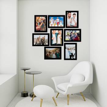 eCraftIndia Memory Wall Collage Photo Frame - Set of 8 Photo Frames for 8 Photos of 6"x8" 3