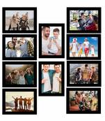 eCraftIndia Memory Wall Collage Photo Frame - Set of 10 Photo Frames for 10 Photos of 6"x8"