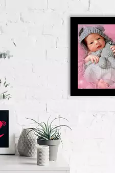 eCraftIndia Memory Wall Collage Photo Frame - 1 Photo Frame for 1 Photo of 4"x6"