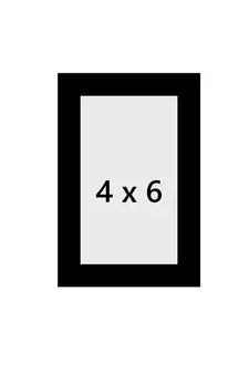 eCraftIndia Memory Wall Collage Photo Frame - 1 Photo Frame for 1 Photo of 4"x6"