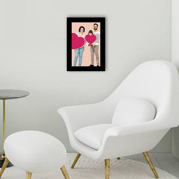 eCraftIndia Memory Wall Collage Photo Frame - 1 Photo Frame for 1 Photo of 5"x7" 3
