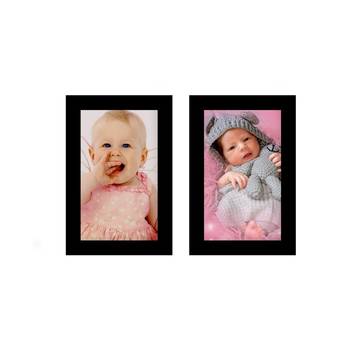 eCraftIndia Memory Wall Collage Photo Frame - Set of 2 Photo Frames for 2 Photos of 4"x6" 1