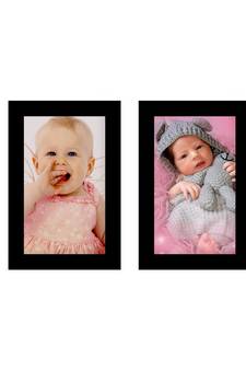 eCraftIndia Memory Wall Collage Photo Frame - Set of 2 Photo Frames for 2 Photos of 4"x6"