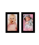 eCraftIndia Memory Wall Collage Photo Frame - Set of 2 Photo Frames for 2 Photos of 4"x6"