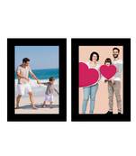eCraftIndia Memory Wall Collage Photo Frame - Set of 2 Photo Frames for 2 Photos of 5"x7"