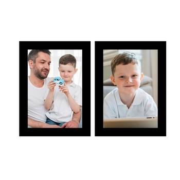 eCraftIndia Memory Wall Collage Photo Frame - Set of 2 Photo Frames for 2 Photos of 6"x8" 1