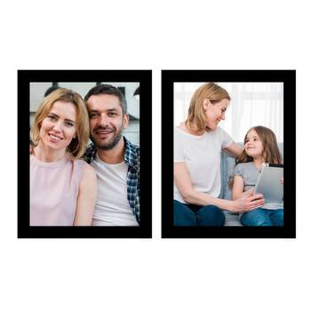 eCraftIndia Memory Wall Collage Photo Frame - Set of 2 Photo Frames for 2 Photos of 8"x10" 1
