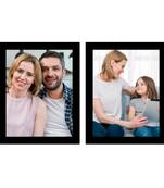 eCraftIndia Memory Wall Collage Photo Frame - Set of 2 Photo Frames for 2 Photos of 8"x10"