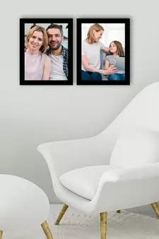 eCraftIndia Memory Wall Collage Photo Frame - Set of 2 Photo Frames for 2 Photos of 8"x10"
