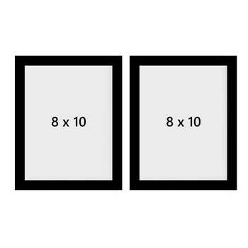 eCraftIndia Memory Wall Collage Photo Frame - Set of 2 Photo Frames for 2 Photos of 8"x10" 4