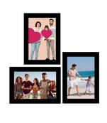 eCraftIndia Memory Wall Collage Photo Frame - Set of 3 Photo Frames for 3 Photos of 5"x7"