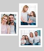 eCraftIndia Memory Wall Collage Photo Frame - Set of 3 Photo Frames for 3 Photos of 8"x10"