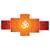 eCraftIndia Set of 5 OM Positive Vibes Premium Sunboard Panels Painting
