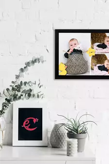 eCraftIndia Cute Baby Satin Matt Texture UV Art Painting