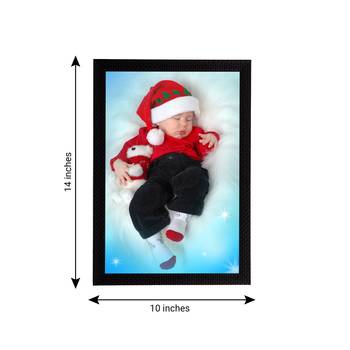 eCraftIndia Cute Baby Satin Matt Texture UV Art Painting 4