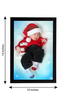 eCraftIndia Cute Baby Satin Matt Texture UV Art Painting