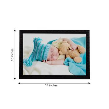 eCraftIndia Cute Baby Satin Matt Texture UV Art Painting 4