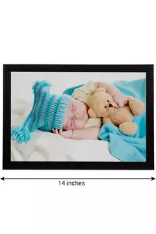 eCraftIndia Cute Baby Satin Matt Texture UV Art Painting