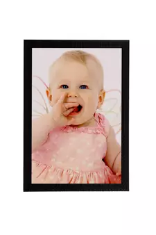 eCraftIndia Cute Baby Satin Matt Texture UV Art Painting