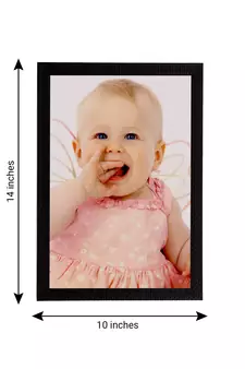 eCraftIndia Cute Baby Satin Matt Texture UV Art Painting