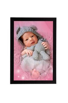 eCraftIndia Cute Baby Satin Matt Texture UV Art Painting