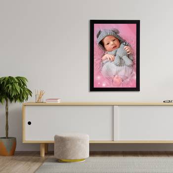eCraftIndia Cute Baby Satin Matt Texture UV Art Painting 3