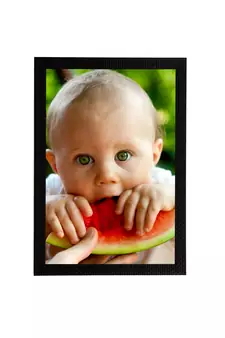 eCraftIndia Cute Baby Satin Matt Texture UV Art Painting