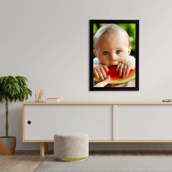 eCraftIndia Cute Baby Satin Matt Texture UV Art Painting 3
