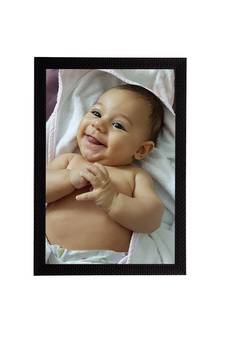 eCraftIndia Cute Baby Satin Matt Texture UV Art Painting