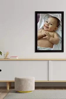 eCraftIndia Cute Baby Satin Matt Texture UV Art Painting