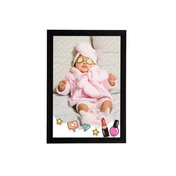 eCraftIndia Cute Baby Satin Matt Texture UV Art Painting 1
