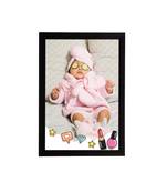 eCraftIndia Cute Baby Satin Matt Texture UV Art Painting