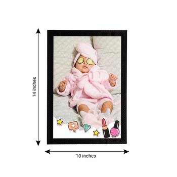 eCraftIndia Cute Baby Satin Matt Texture UV Art Painting 4