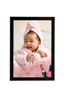 eCraftIndia Cute Baby Satin Matt Texture UV Art Painting