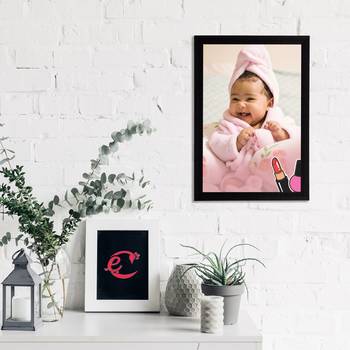 eCraftIndia Cute Baby Satin Matt Texture UV Art Painting 2