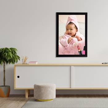 eCraftIndia Cute Baby Satin Matt Texture UV Art Painting 3