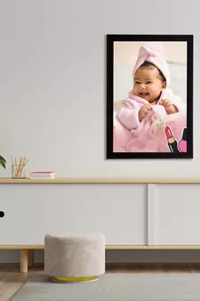 eCraftIndia Cute Baby Satin Matt Texture UV Art Painting