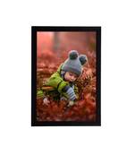 eCraftIndia Cute Baby Satin Matt Texture UV Art Painting