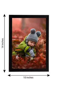 eCraftIndia Cute Baby Satin Matt Texture UV Art Painting