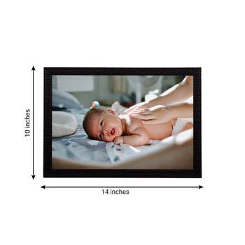 eCraftIndia Cute Baby Satin Matt Texture UV Art Painting 4