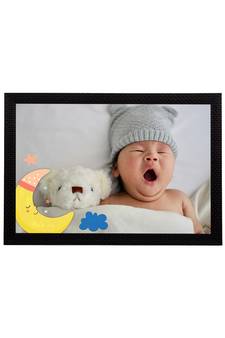 eCraftIndia Cute Baby Satin Matt Texture UV Art Painting