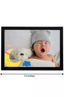 eCraftIndia Cute Baby Satin Matt Texture UV Art Painting