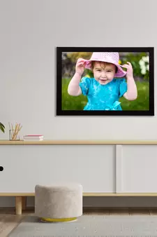 eCraftIndia Cute Baby Satin Matt Texture UV Art Painting