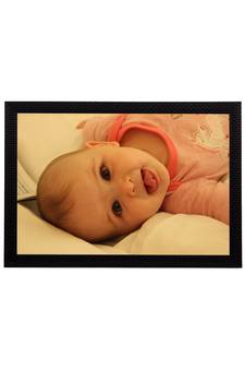 eCraftIndia Cute Baby Satin Matt Texture UV Art Painting