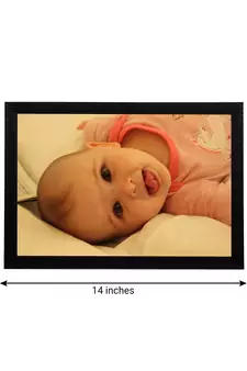 eCraftIndia Cute Baby Satin Matt Texture UV Art Painting