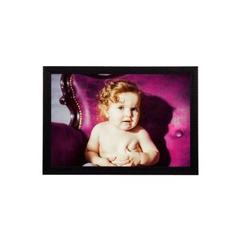 eCraftIndia Cute Baby Satin Matt Texture UV Art Painting 1