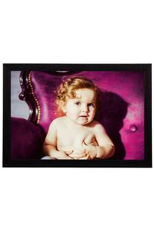 eCraftIndia Cute Baby Satin Matt Texture UV Art Painting